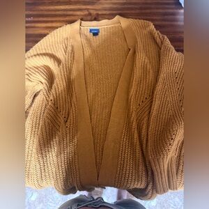 Buckle Mustard Cardigan Sweater